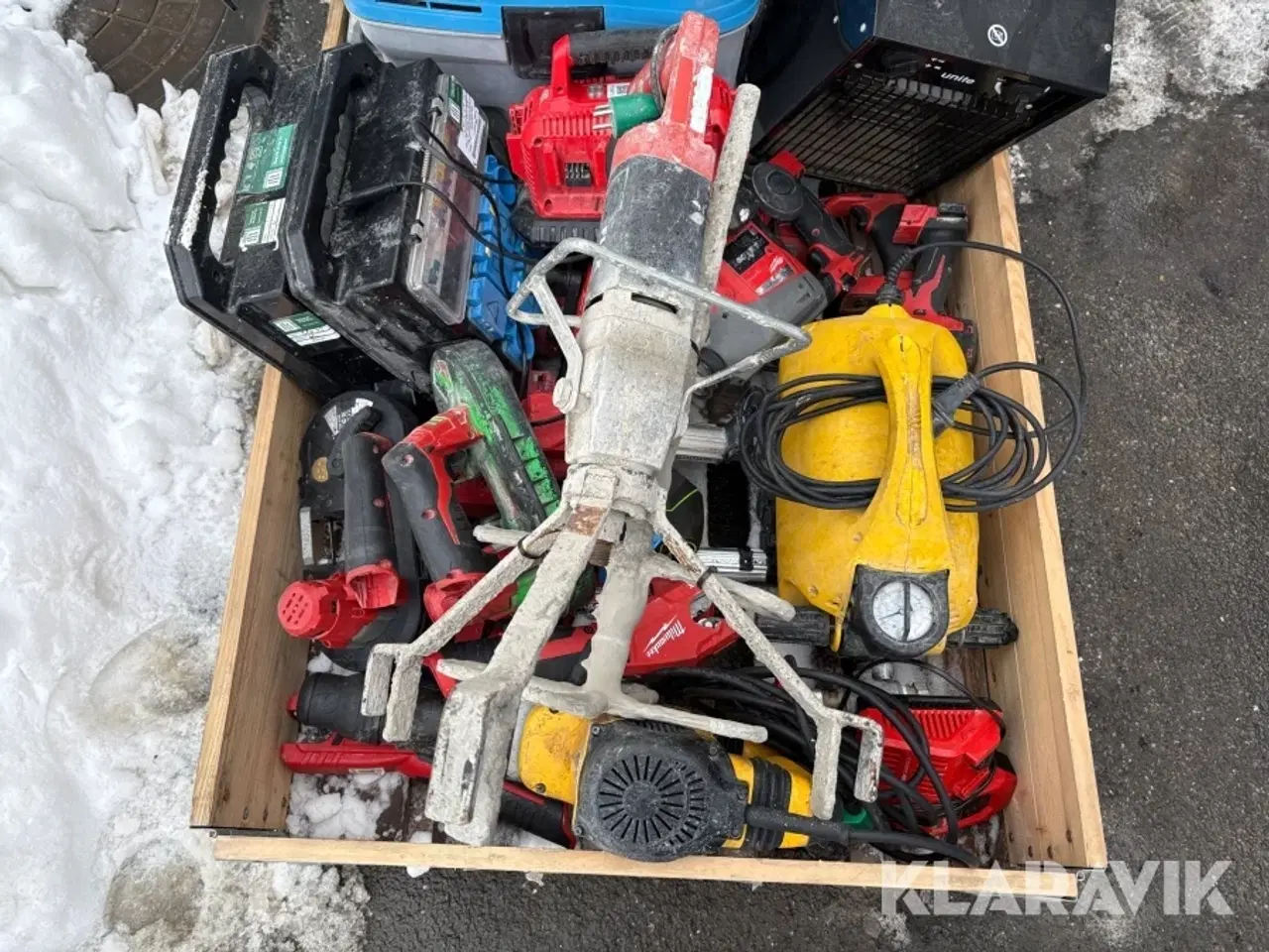 Billede 5 - Assorteret håndværktøj og støvsuger - 1 palle