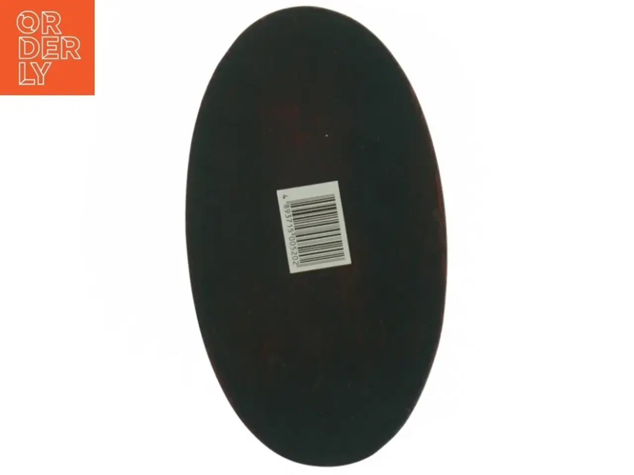 Billede 2 - Oval trææske med rosenmotiv (str. 18 x. 10 cm)