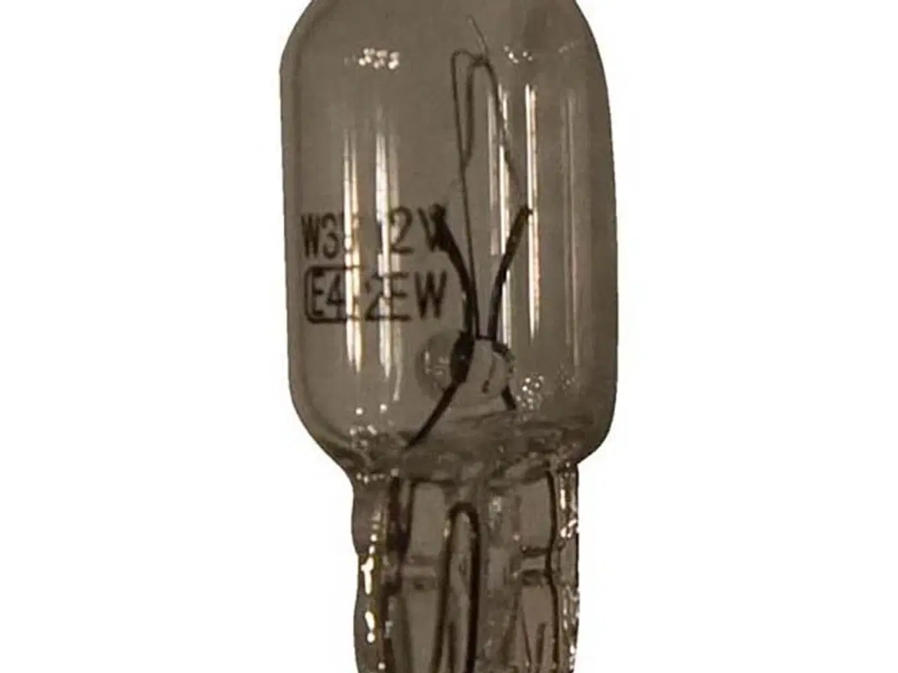 Billede 1 - Pære instrument/glassokkel 12V W3W 2 stk.