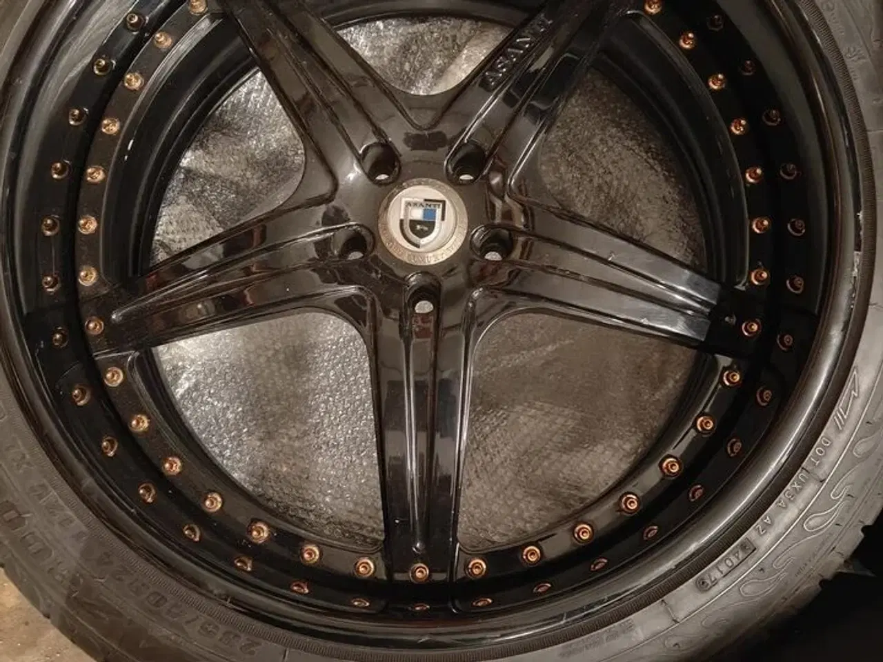 Billede 1 - 4 stk. fælge m. dæk Asanti Forged Luxury 24 (MOMSFRI)