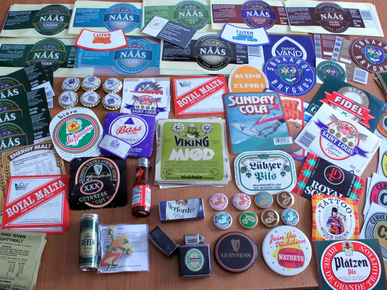 Billede 1 - Bryggeri Etiketter m.m.