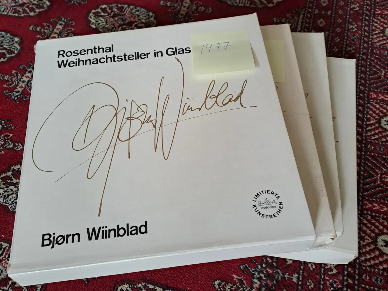 Billede 8 - Bjørn Wiinblads glas platter.