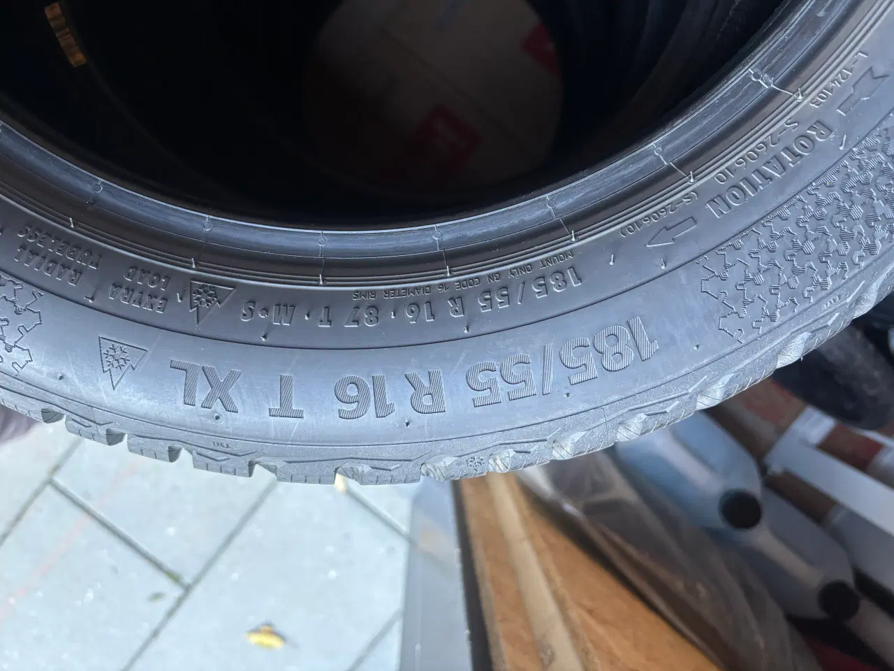 Billede 5 - 185/55 R16 premium vinterdæk - Continental WinterC