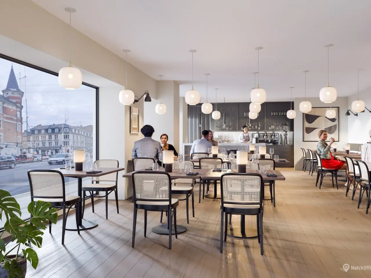 Billede 3 - Restaurant med god synlighed på Åboulevarden