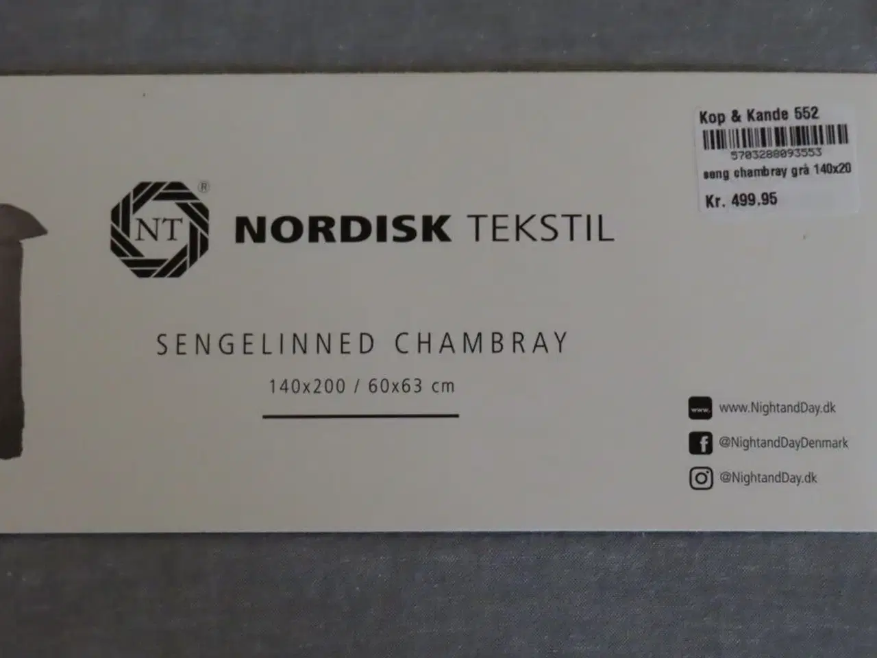 Billede 2 - 5 stk. Sengelinned