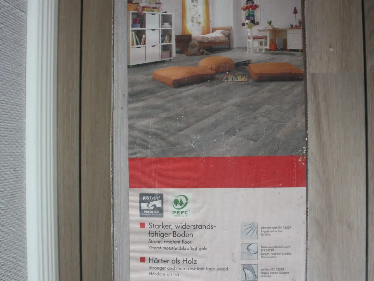 Billede 1 - Laminatgulv rest 5m2 
