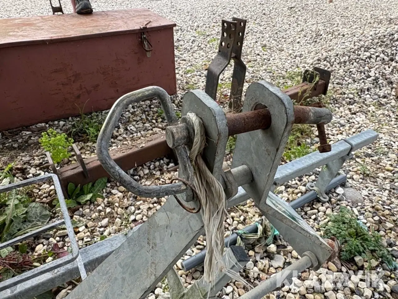 Billede 4 - Opruller til fiberdug