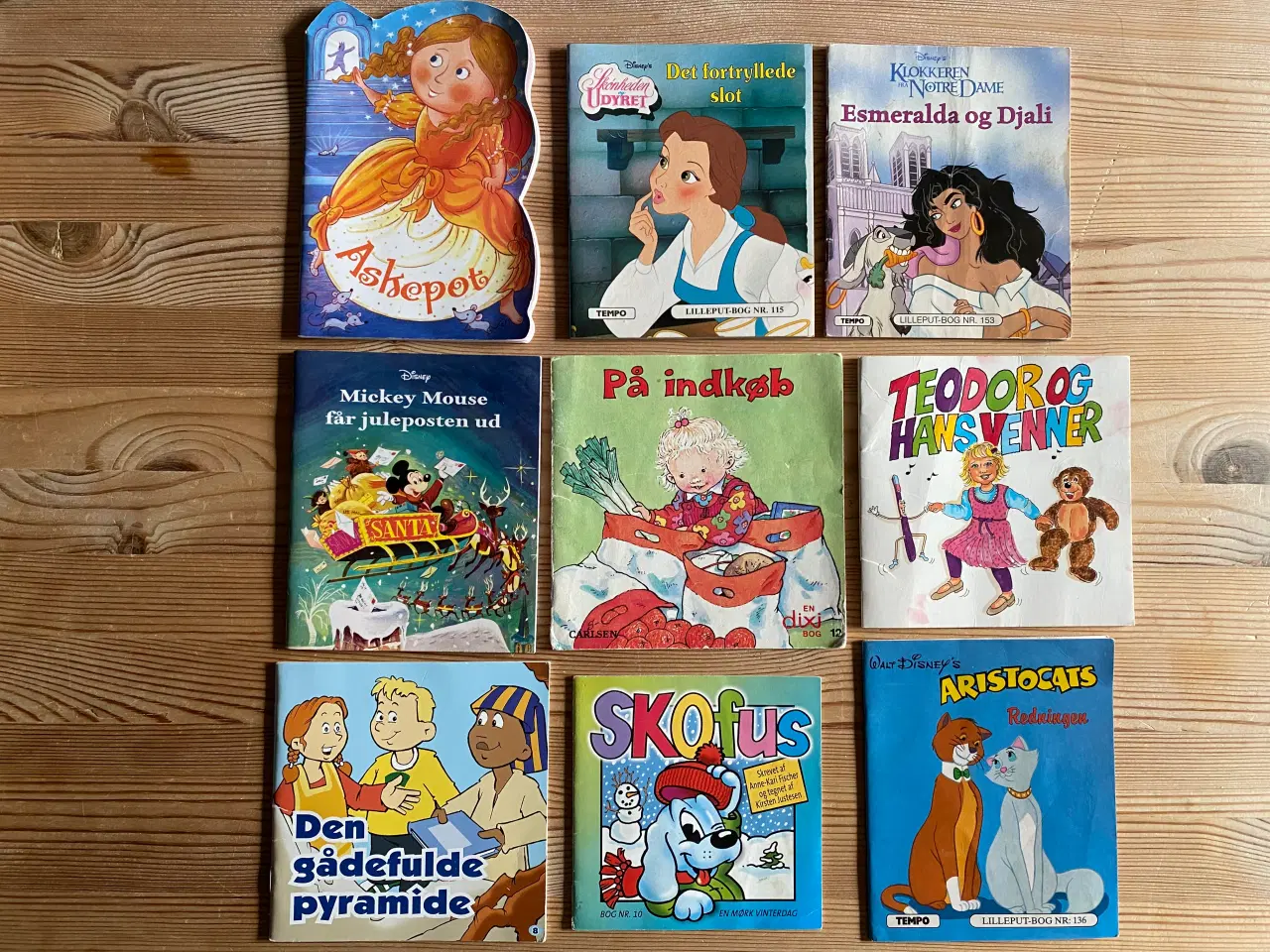 Billede 3 - 9 x 9 børnebøger, bl.a, Lilleput, Disney m.m
