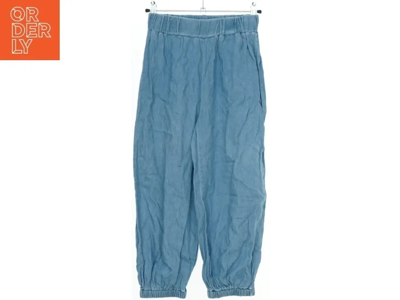 Billede 1 - Blå denim bukser fra Pretty Sille (str. 122)