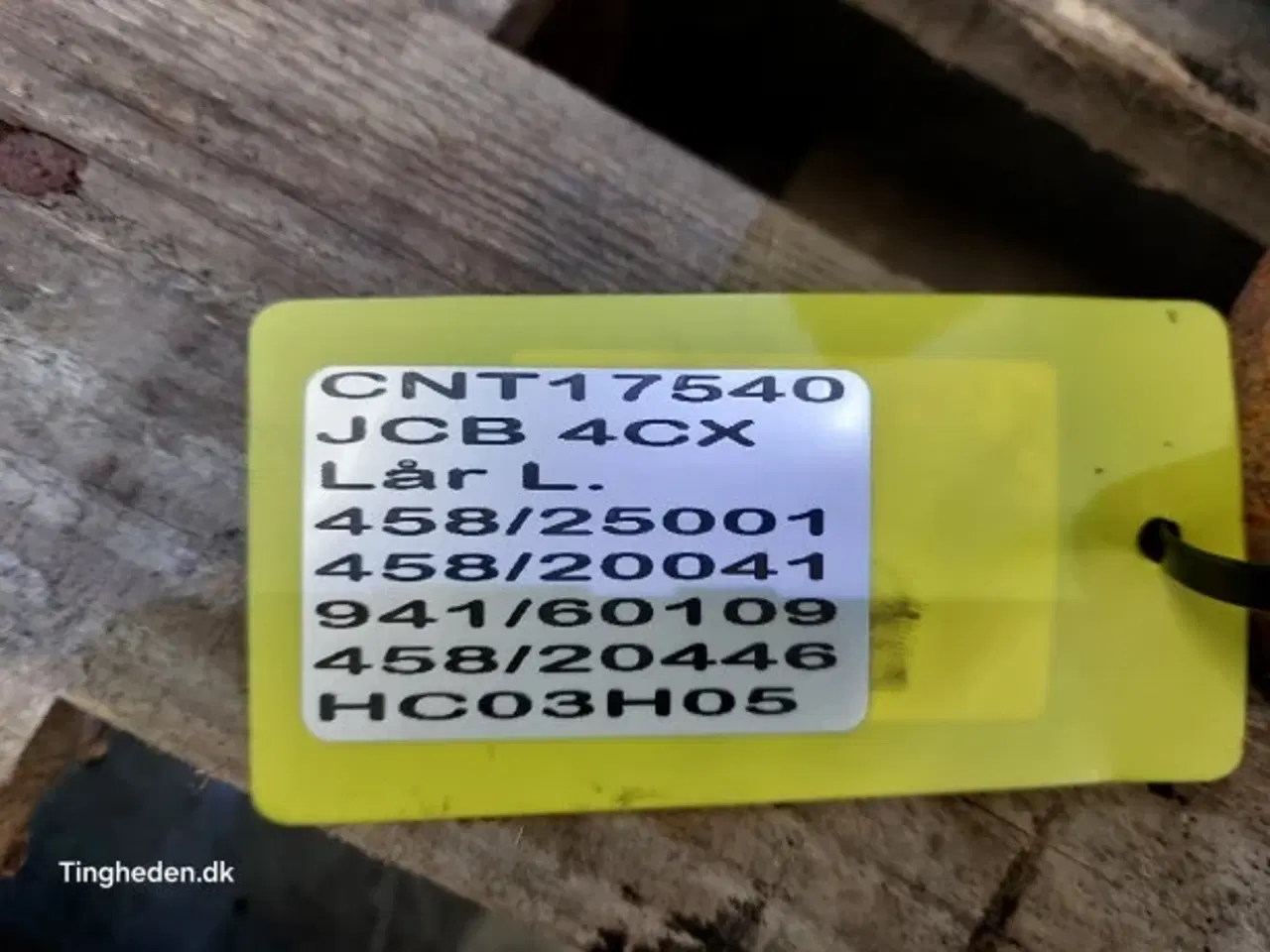 Billede 20 - JCB 4CX Lår L. 458/20041