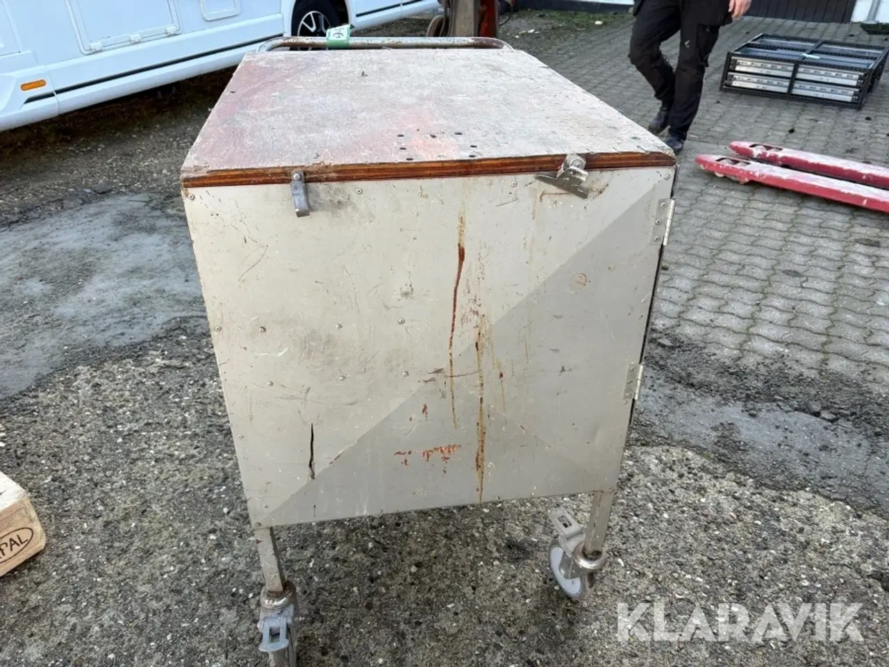 Billede 6 - Værkstedsbord på hjul