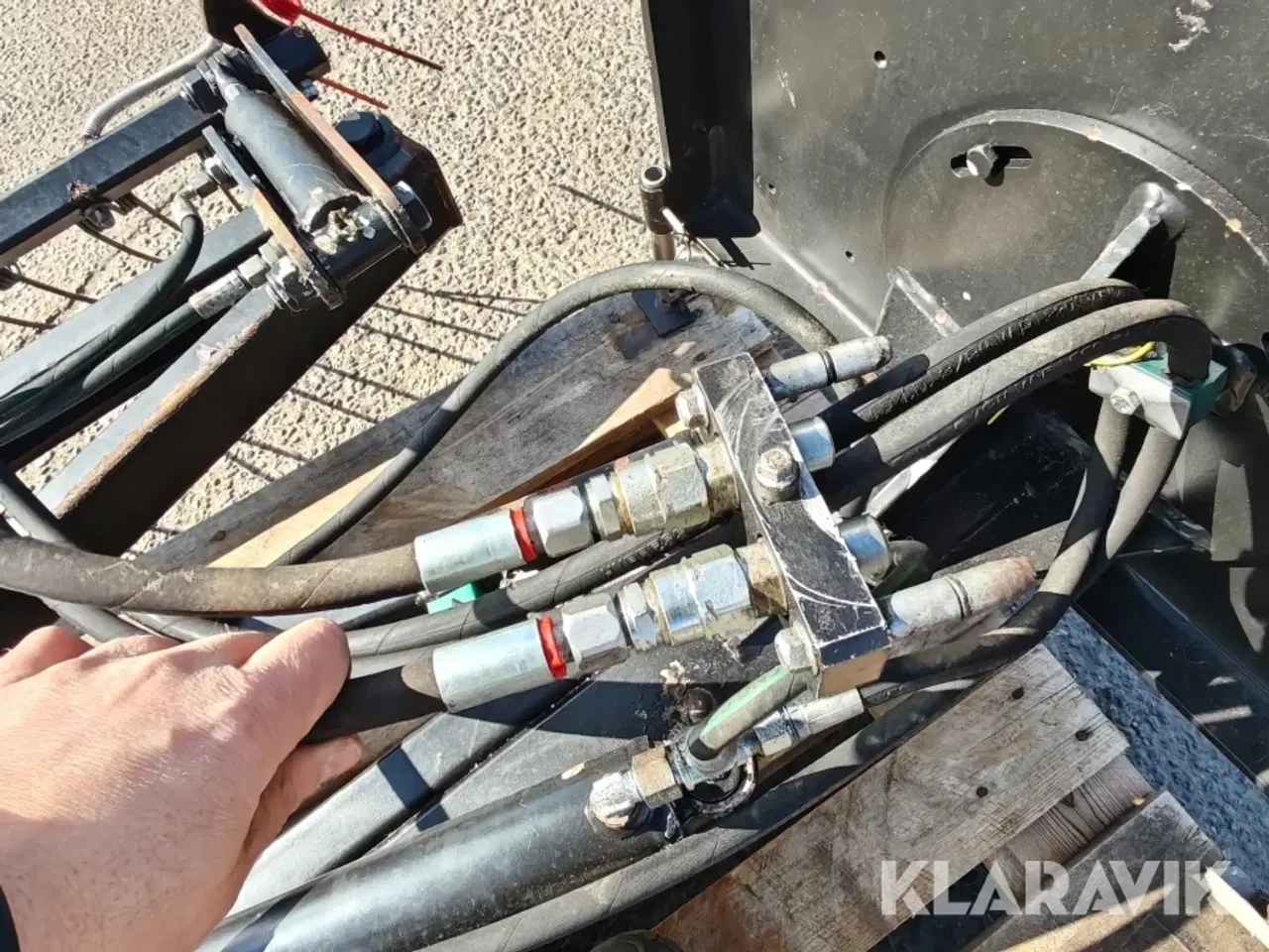 Billede 8 - Halmrive til minilæsser JST