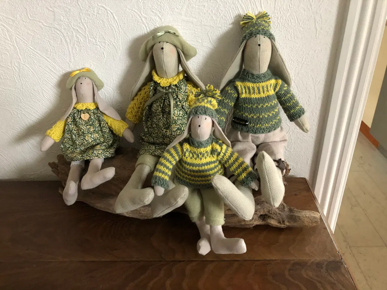 Billede 2 - Påskehare sæt i stof