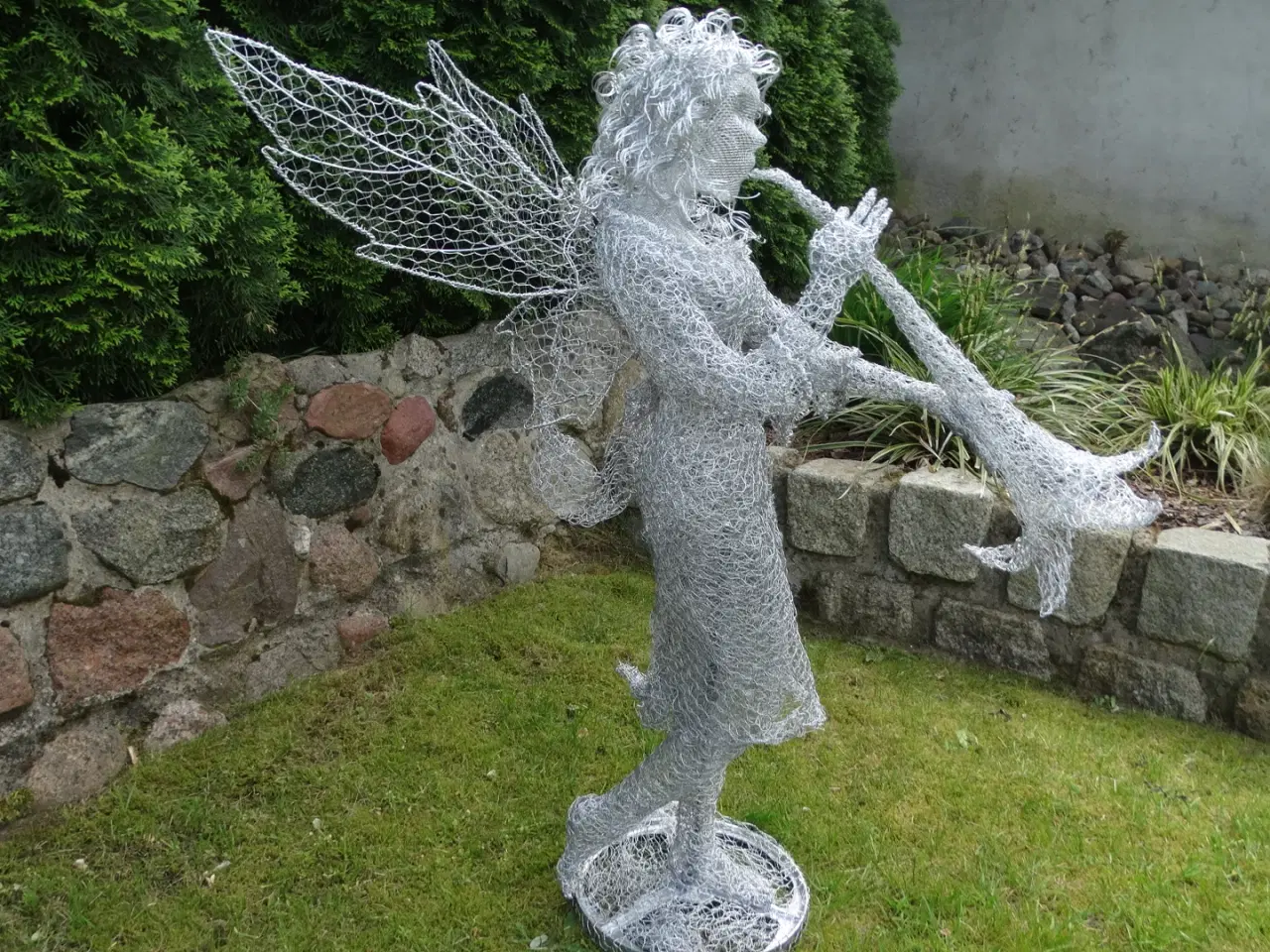 Billede 4 - Håndlavet haveskulptur, dekoration, figur