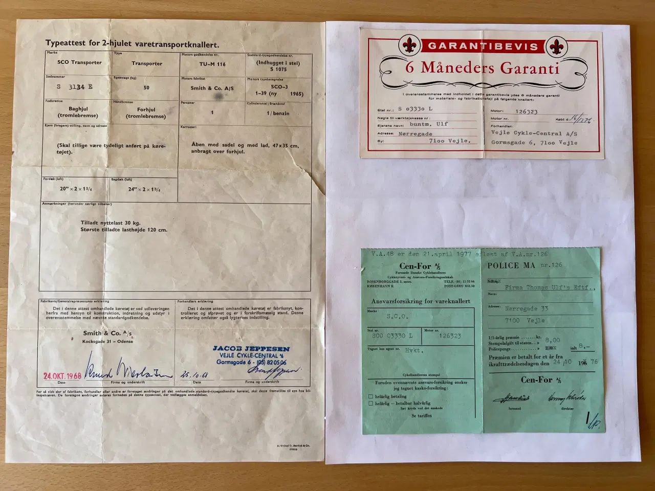 Billede 4 - S.C.O. Veteran budknallert.