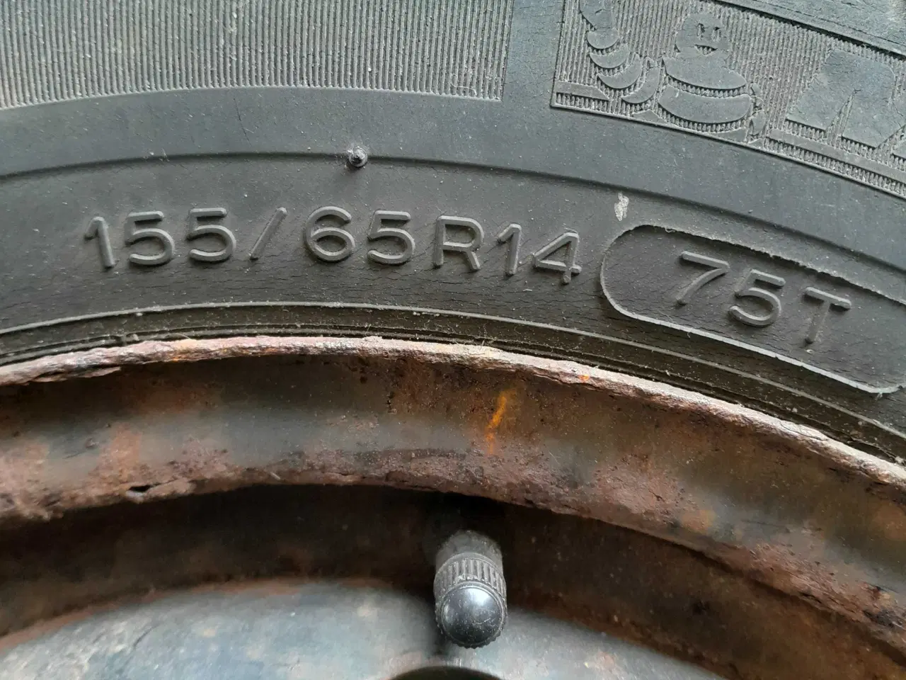 Billede 3 - Peugeot 107  155/65 x14 ca 5 mm fire stk