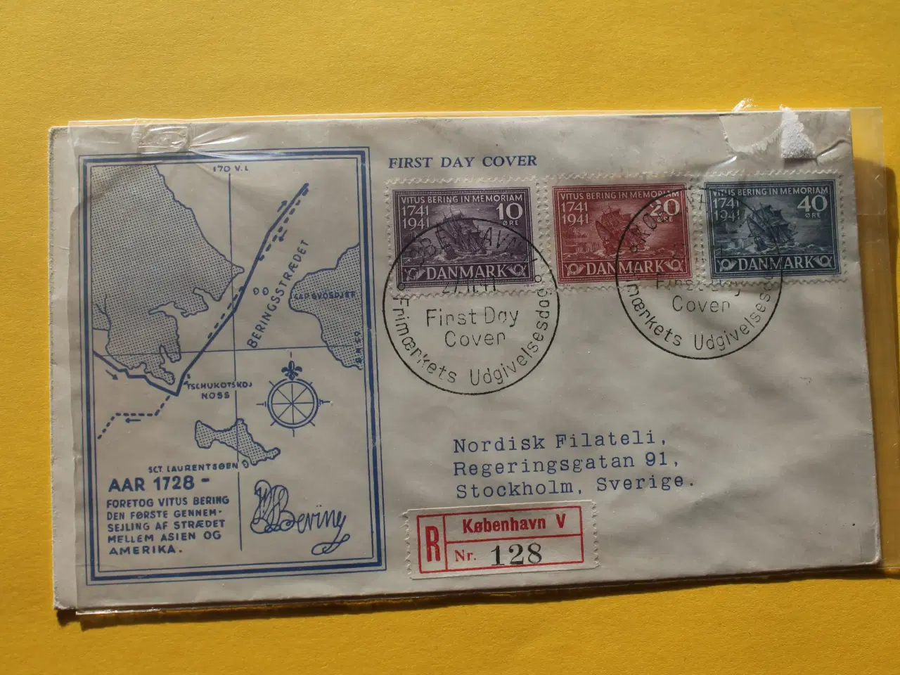 Billede 1 - FDC - AFA 270, KBH stemplet