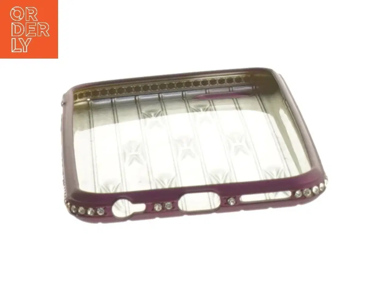 Billede 3 - Beskyttelsescover til iPhone med rhinsten (str. 7 x. 14 cm)