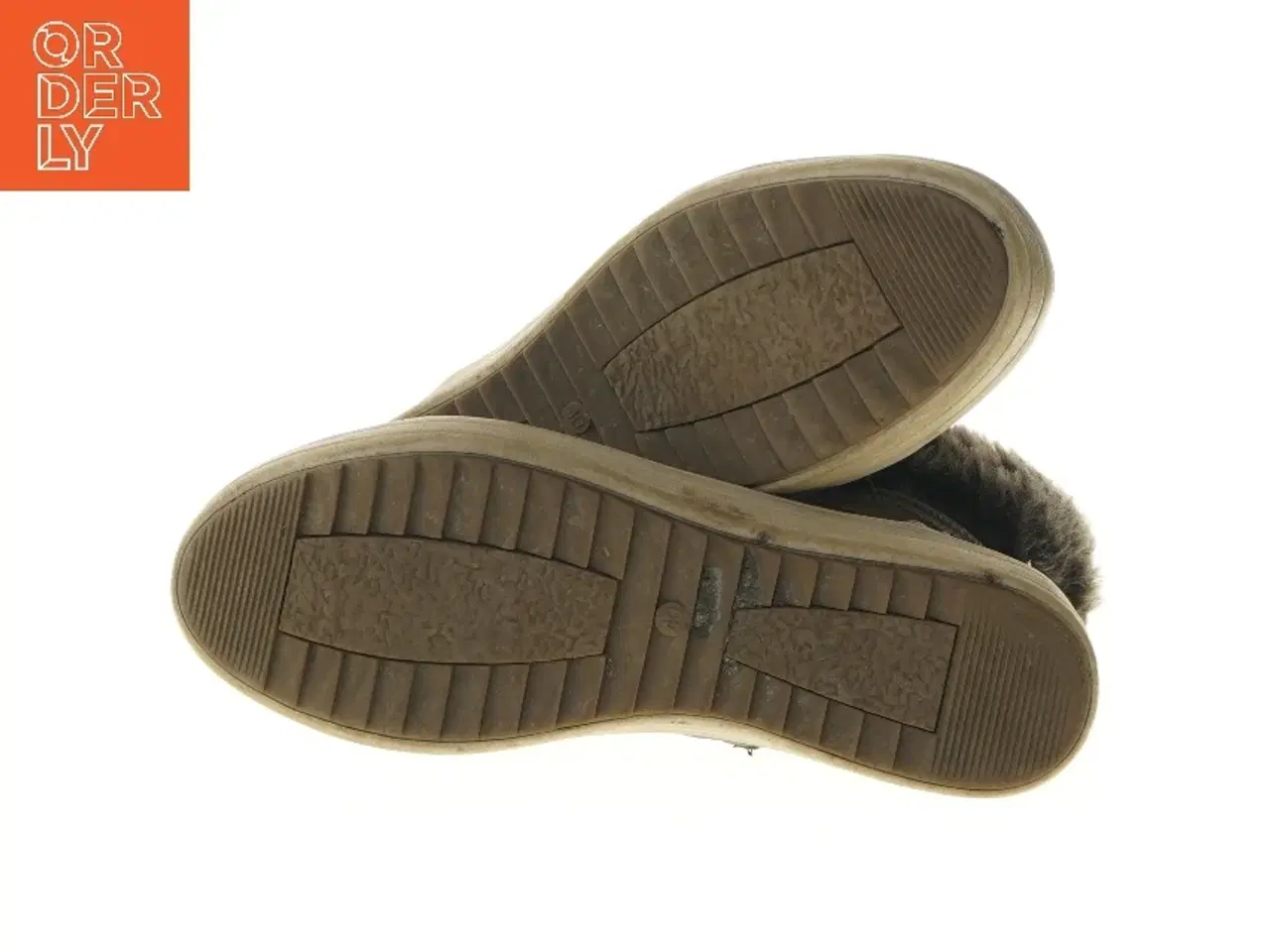 Billede 4 - Grå vinterstøvler med pelsfor, str. 40 fra Willow (str. 40 )