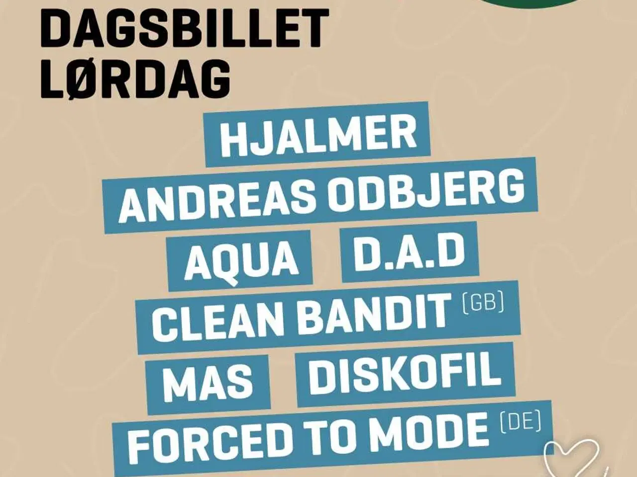 Billede 1 - Skive festival dagsbillet lørdag 
