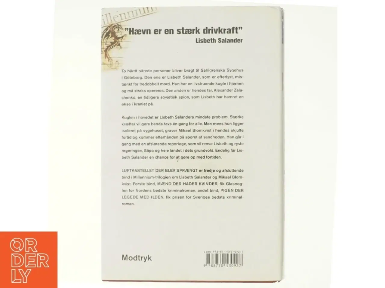 Billede 3 - Luftkastellet der blev sprængt af Stieg Larsson