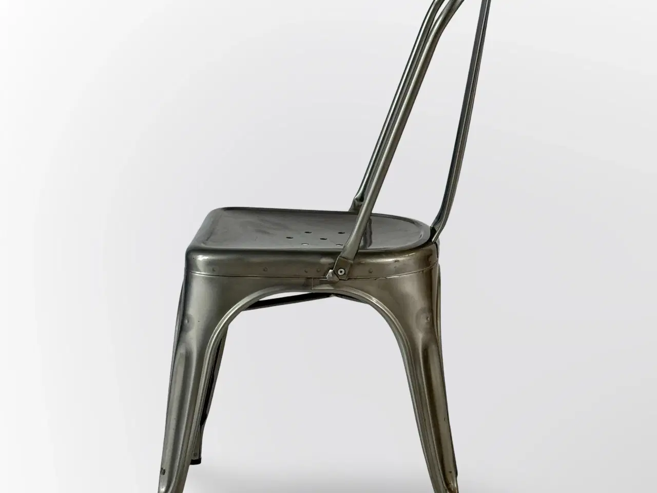 Billede 5 - Tolix A Stol – Grå Metal