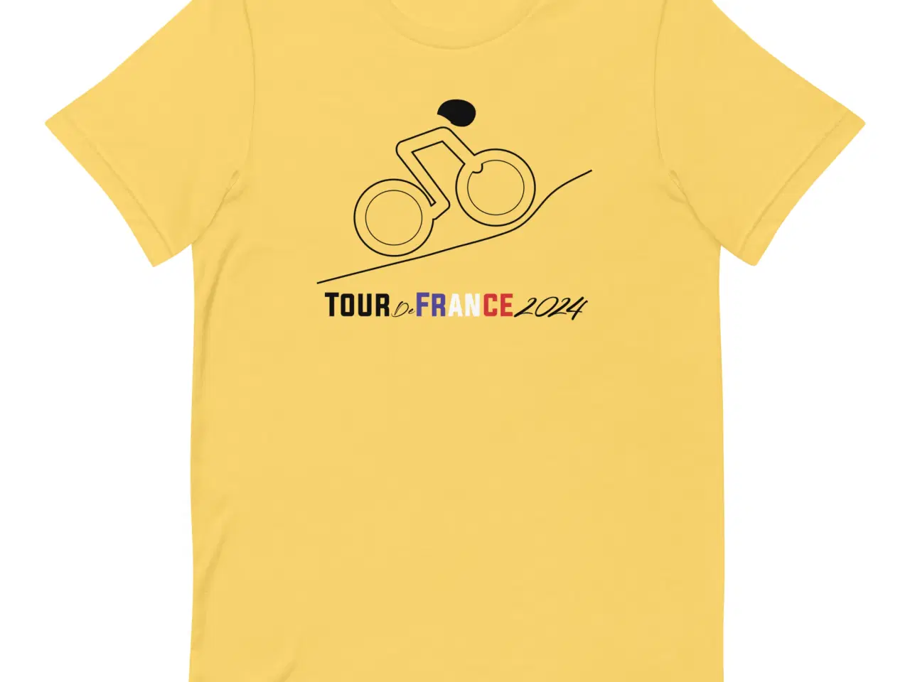 Billede 4 - LeTour de France 2024 Gul t-shirt sports cykling 