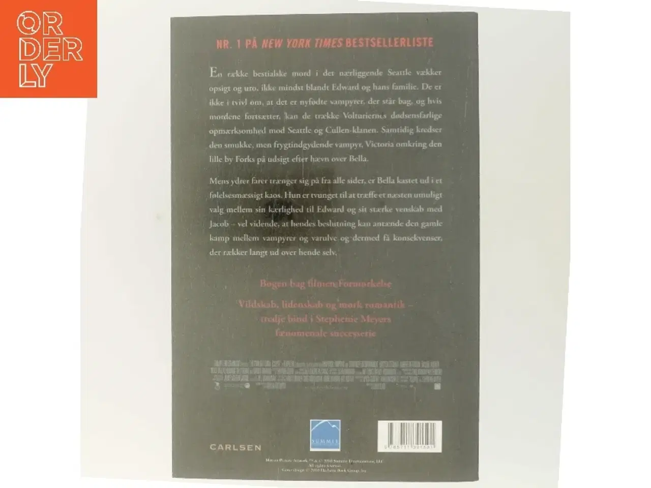 Billede 3 - Formørkelse af Stephenie Meyer (Bog)