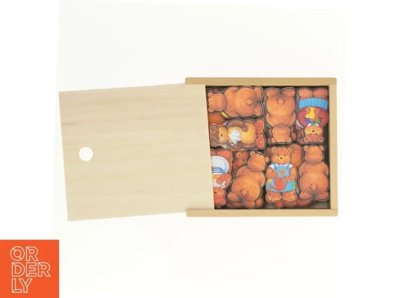 Billede 1 - Spil med bamser (str. 16 x 15 cm)
