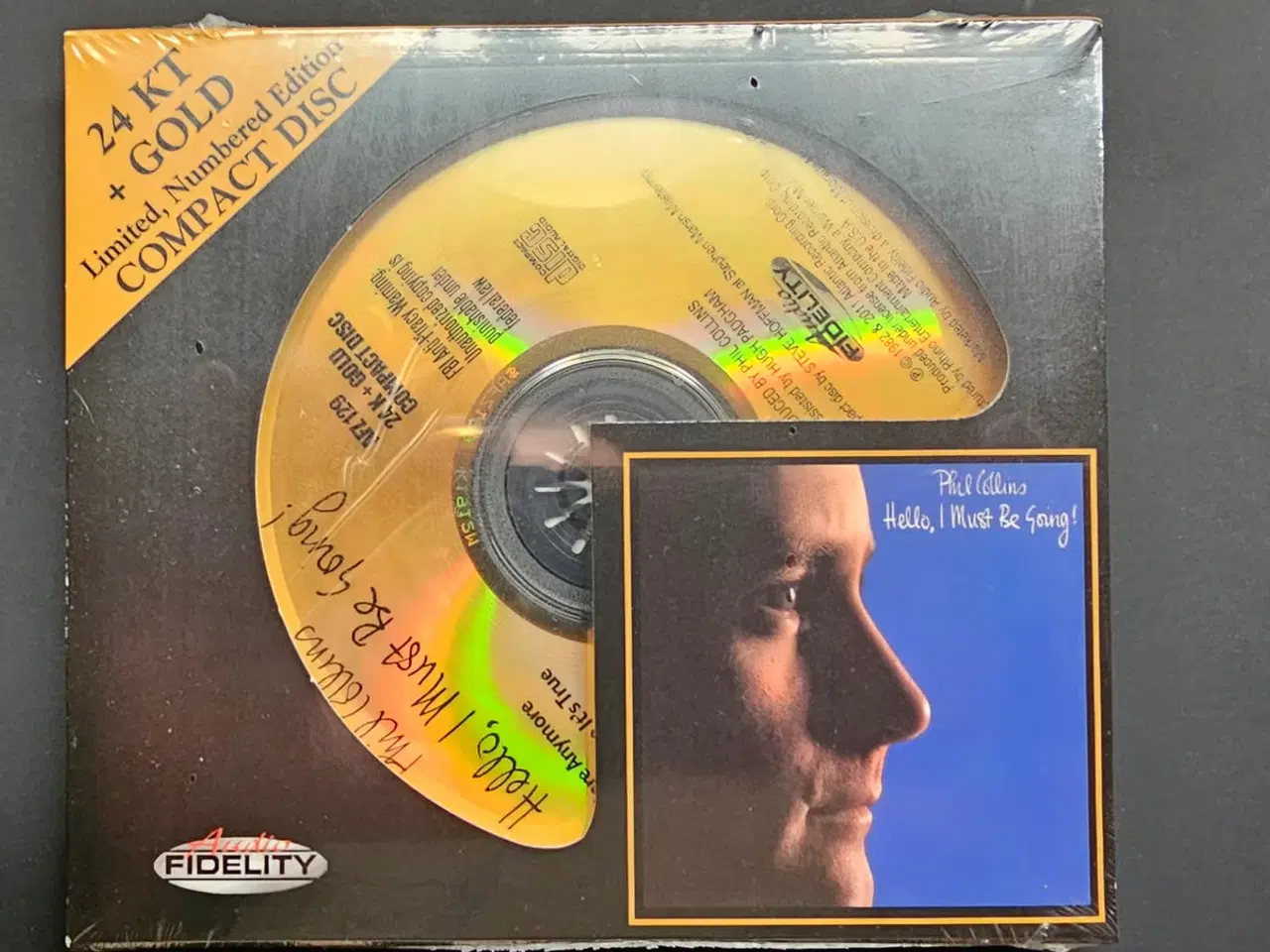 Billede 1 - PHIL COLLINS Hello, I Must Be Going! 24K Gold 