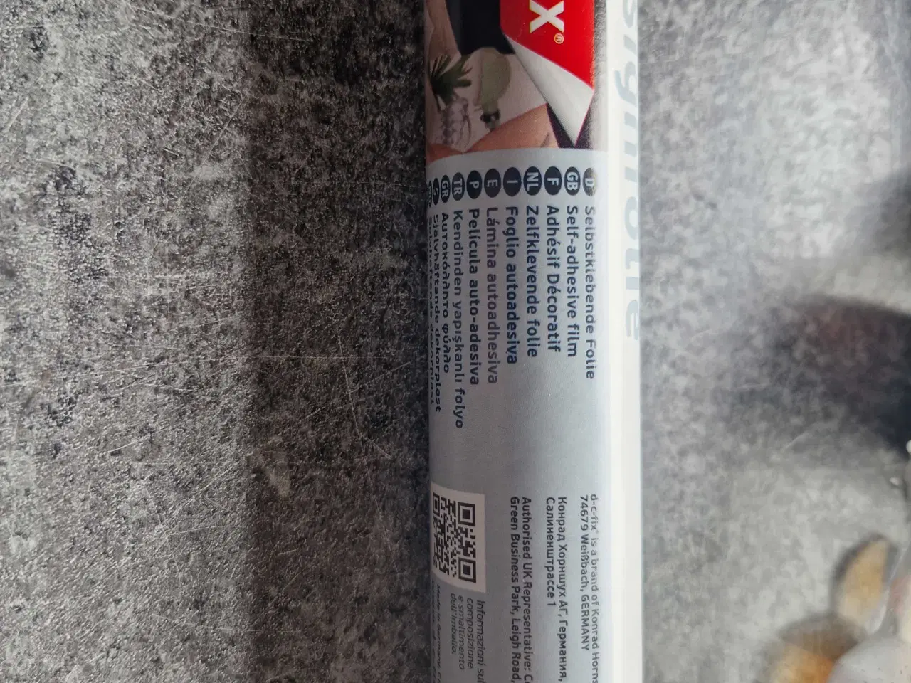 Billede 1 - Selvklæbende folie hvid