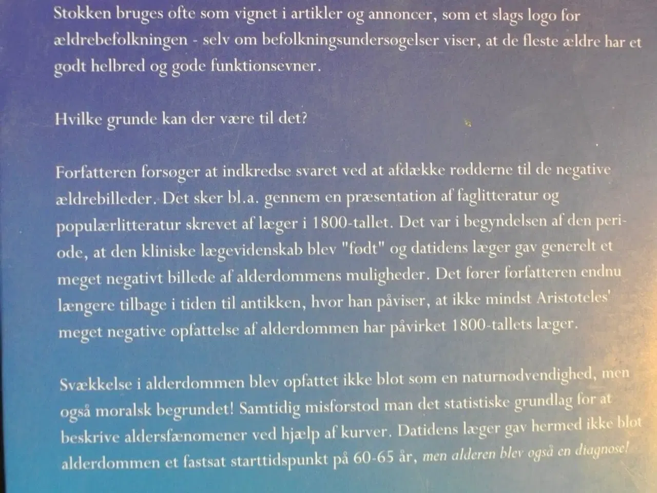 Billede 2 - da alderen blev en diagnose, af henning kirk, emne