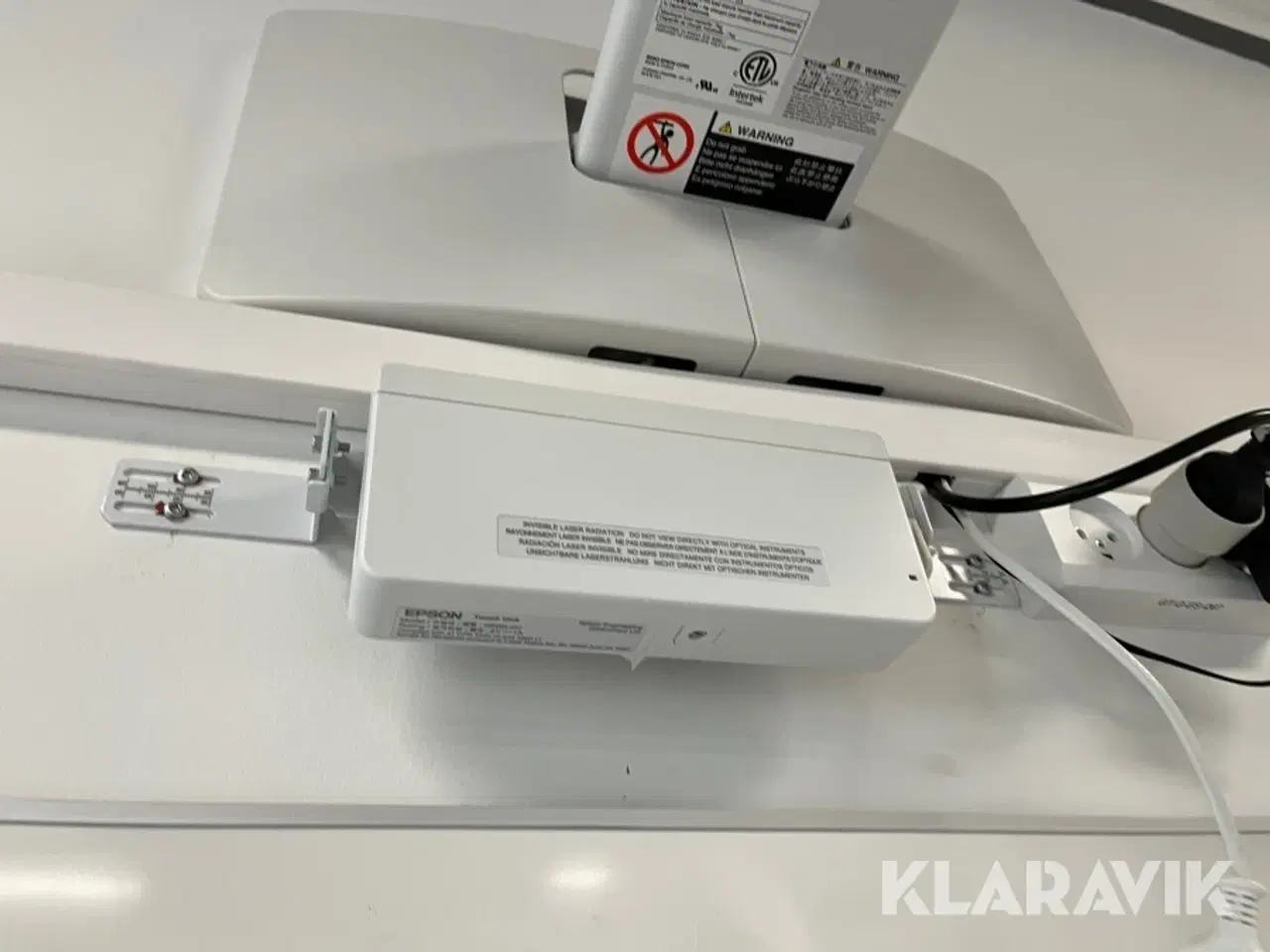 Billede 6 - Projector Epson med whitebordtavle og højtaler