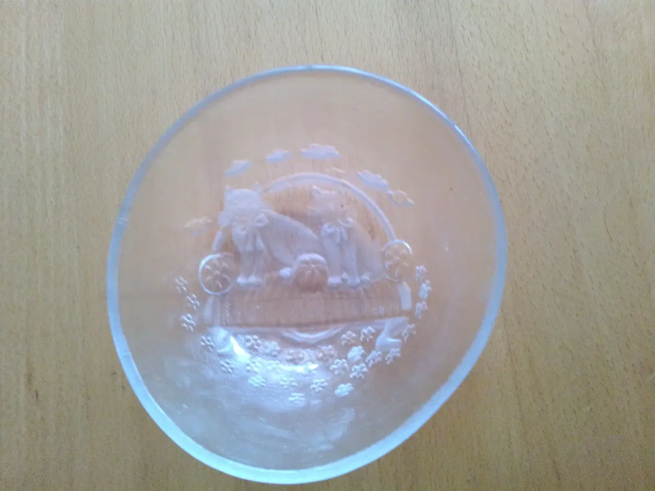 Billede 1 - Glas katteskål