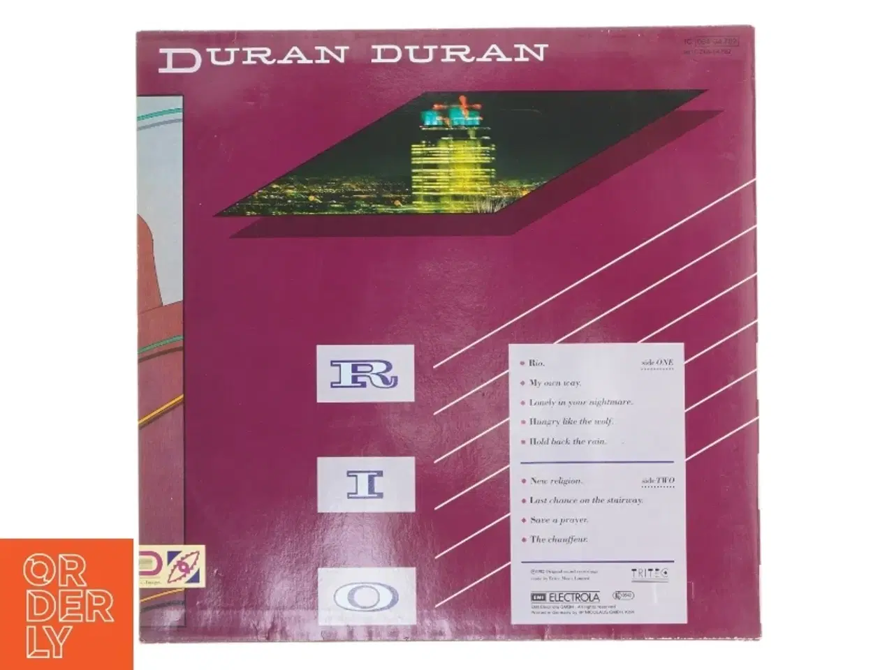 Billede 2 - Duran Duran LP - Rio
