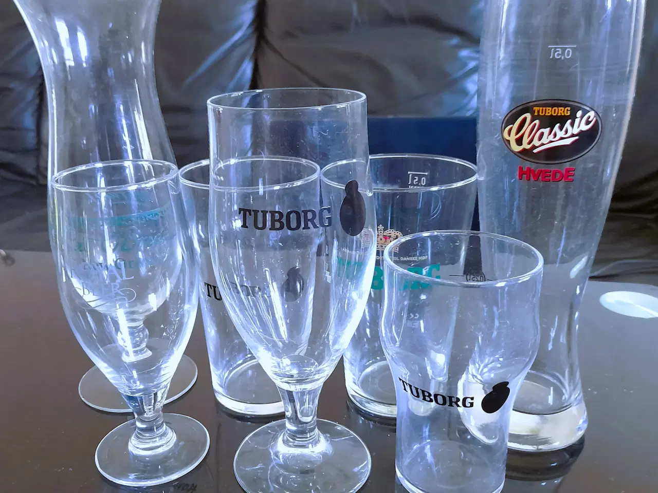 Billede 1 - 7 Forskellige Øl Glas / Beer Glass