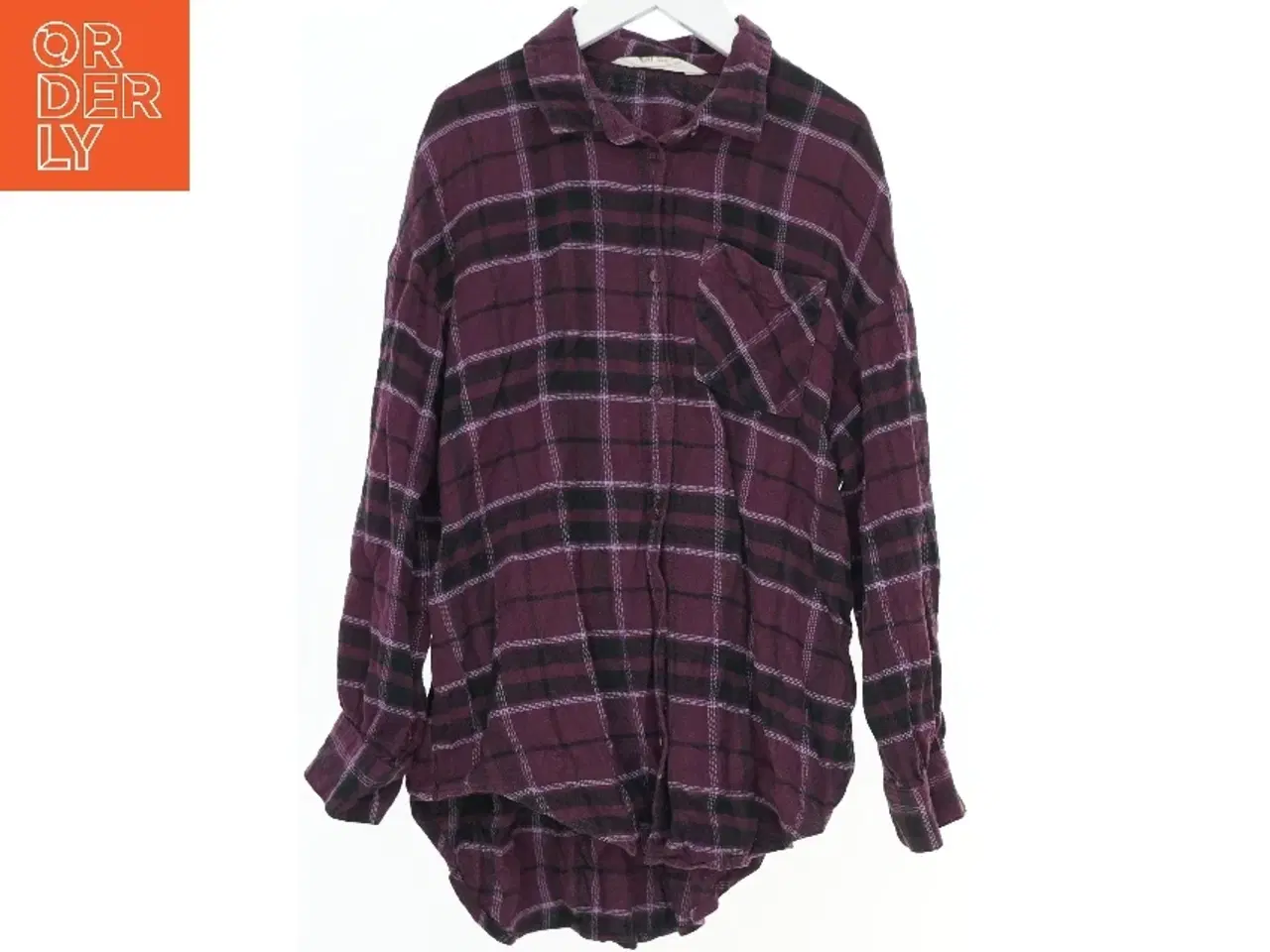 Billede 1 - Skjorte med ternet mønster fra H&M (str. 140)