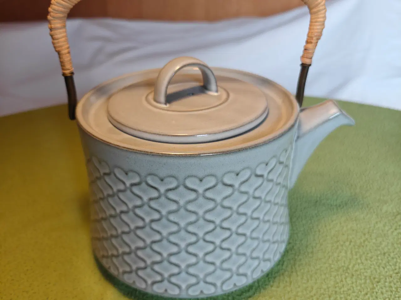 Billede 3 - Cordial stentøj terkande,sukker-flødesæt, smørskål