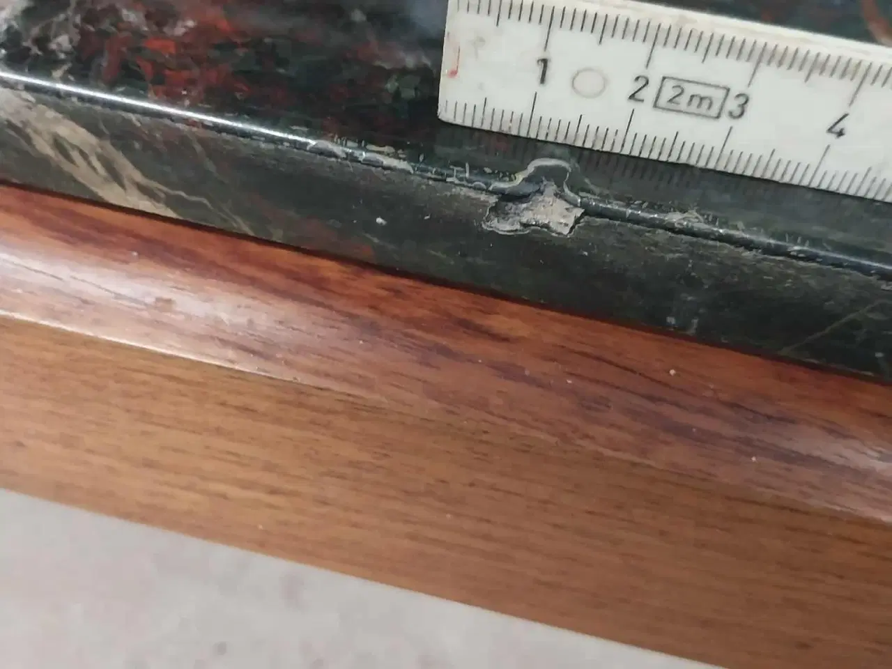 Billede 9 - Sofabord i palisander med marmorbordplade 