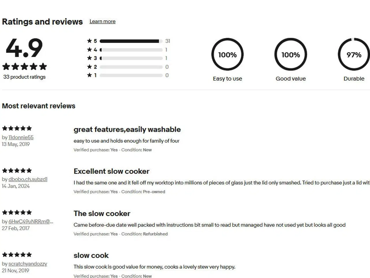 Billede 1 - Murphy-Richards Slow Cooker 6,5l