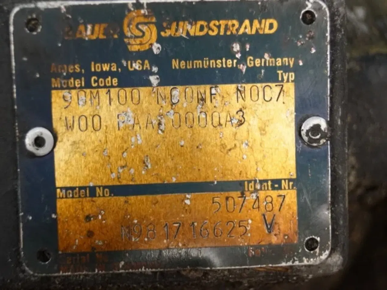 Billede 8 - New Holland TX68 Hydrostatmotor 89508952