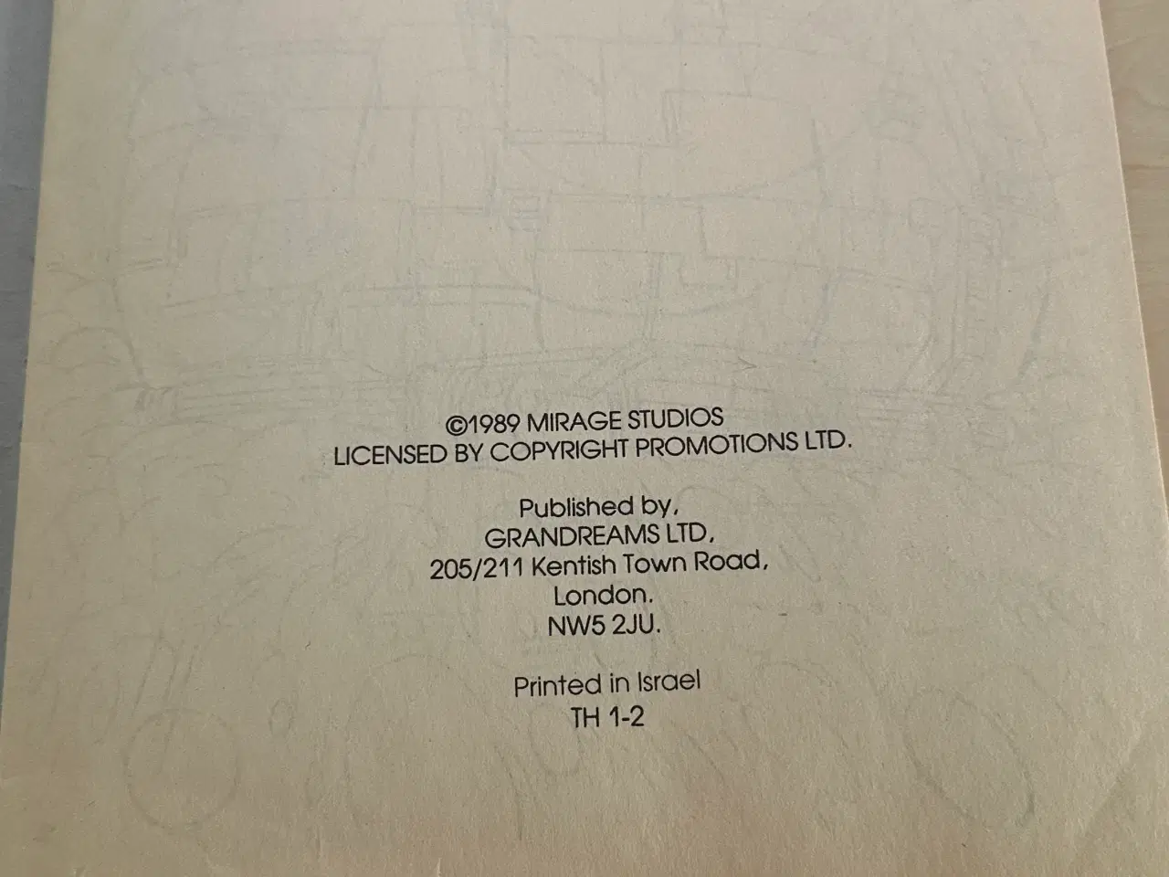 Billede 2 - TMNT malebog