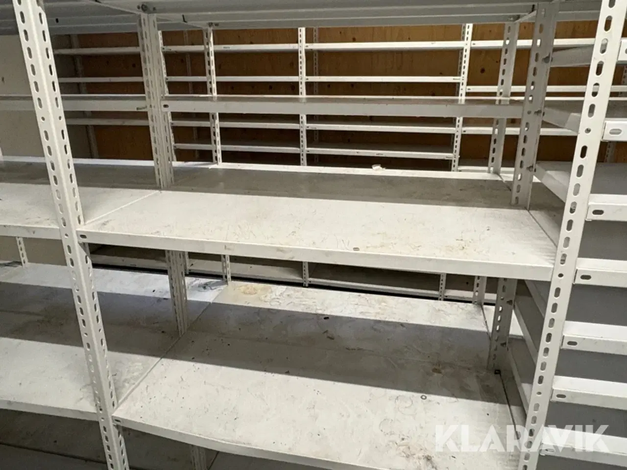 Billede 8 - Værkstedsreoler Metal design 16 sektioner