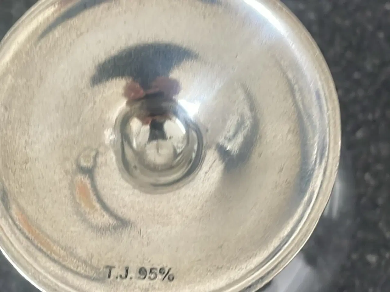 Billede 2 - Cognac glas med tin fod fra Thorkild Jensen - 3 st