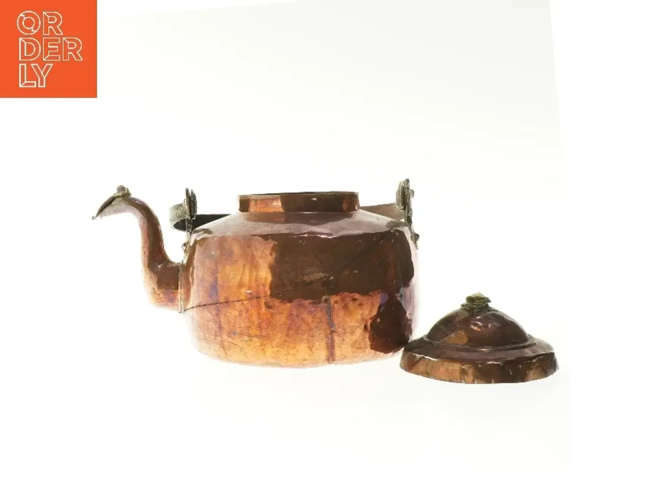 Billede 3 - Kobber tekande (str. 27 cm)