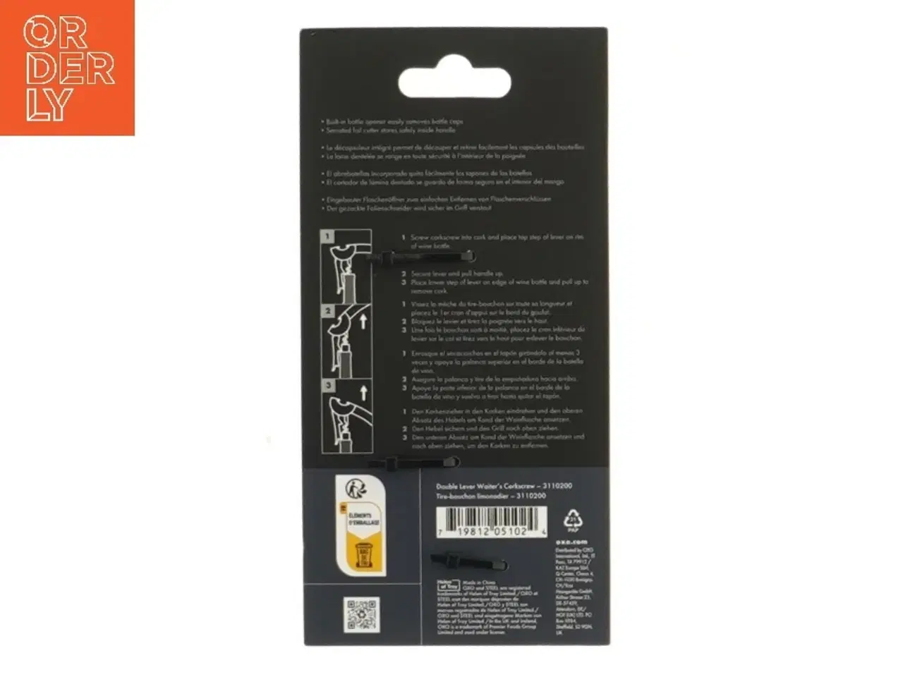 Billede 2 - Vinoplukker fra Oxo (str. 14 cm)