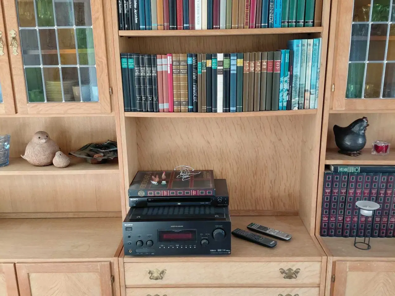 Billede 3 - Reolsystem i afsyret eg