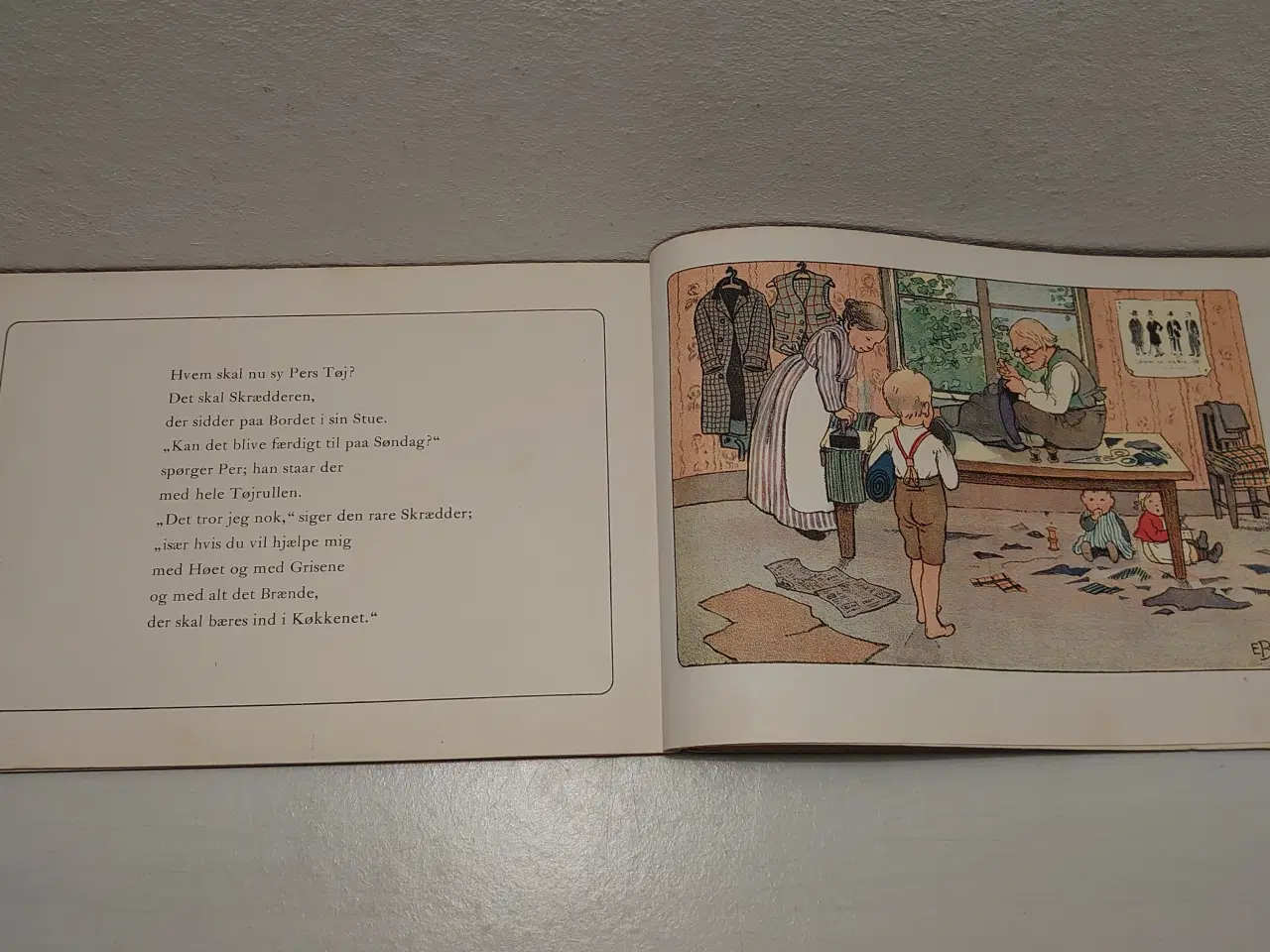 Billede 4 - Elsa Beskow: Pers nye Klæder. 1. dk udg 1931