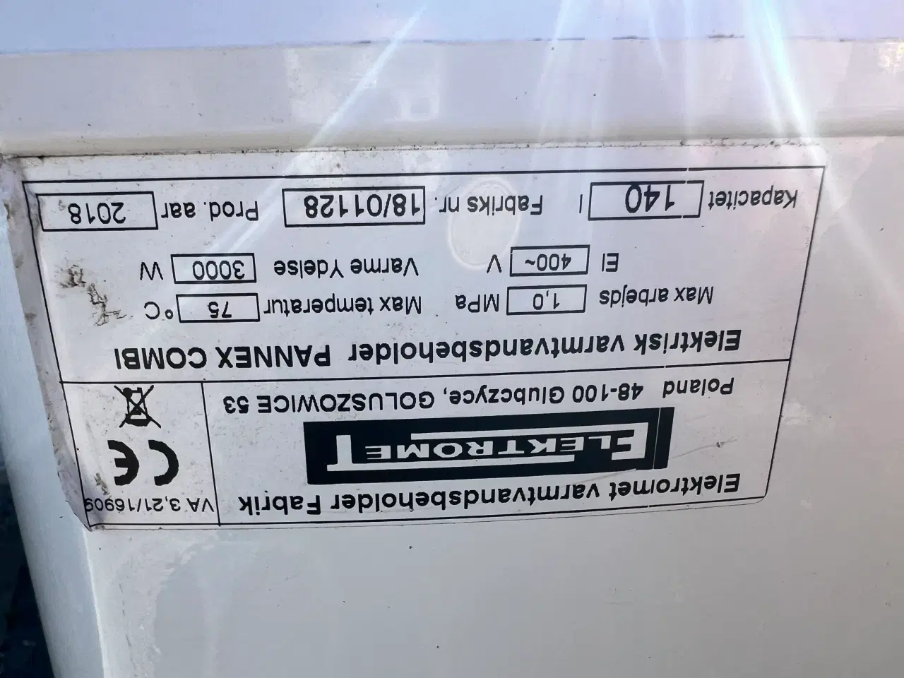 Billede 1 - 140 liters beholder 