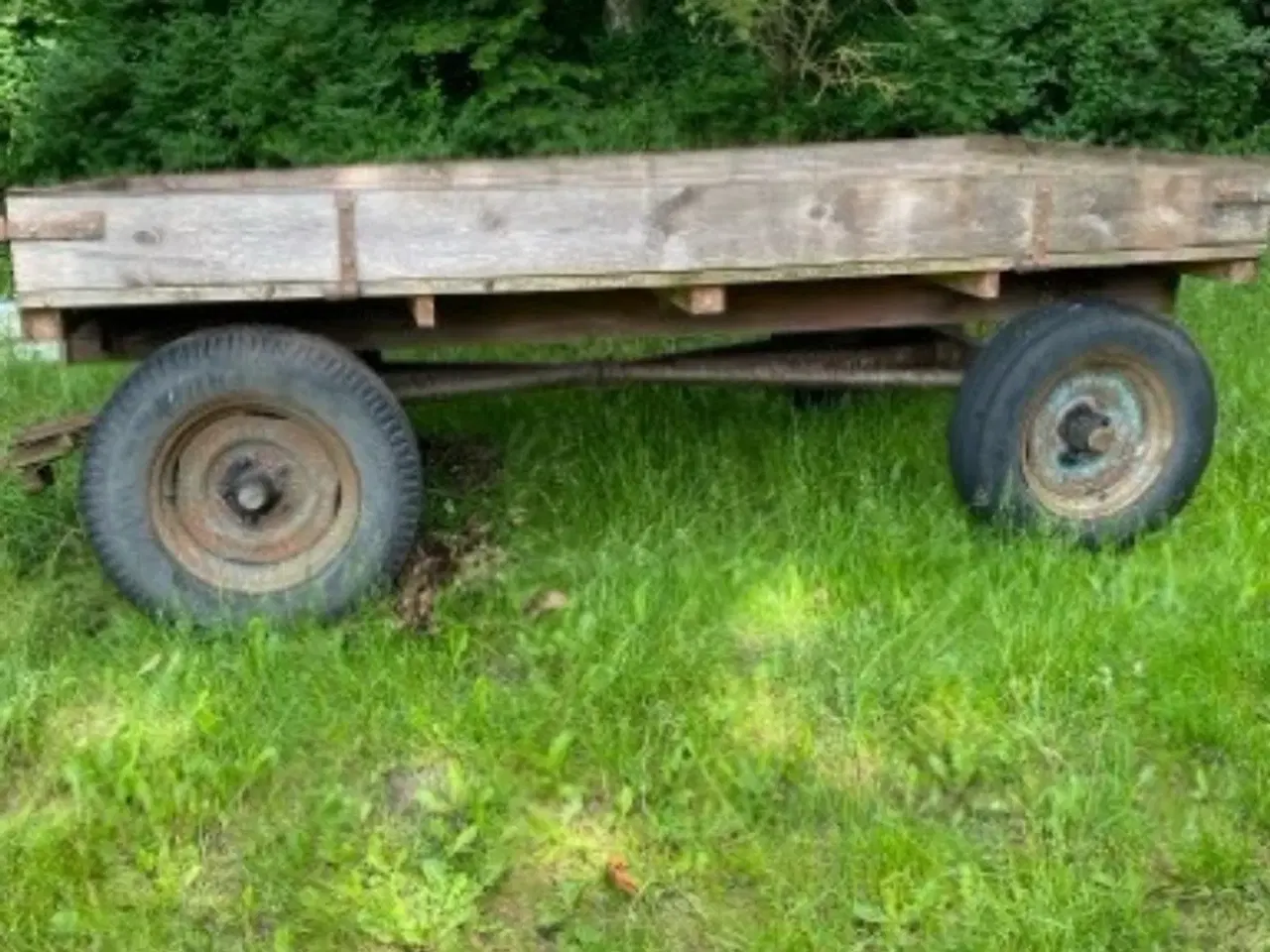 Billede 3 - 4 hjulet gummivogn